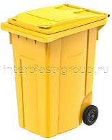 Мусорный контейнер 360 л желтый 360 желтый в Бишкеке