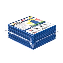 Мешки для мусора 160 л, синие, в пачке 10 шт., ПВД, 40 мкм, 900х1100 мм, i-Bag в Бишкеке