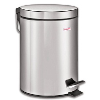 Ведро-контейнер для мусора (урна) с педалью LAIMA Classic, 20 л, зеркальное, нержавеющая сталь, со съемным внутренним ведром в Бишкеке